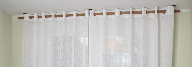 Gardinenstange-einläufig